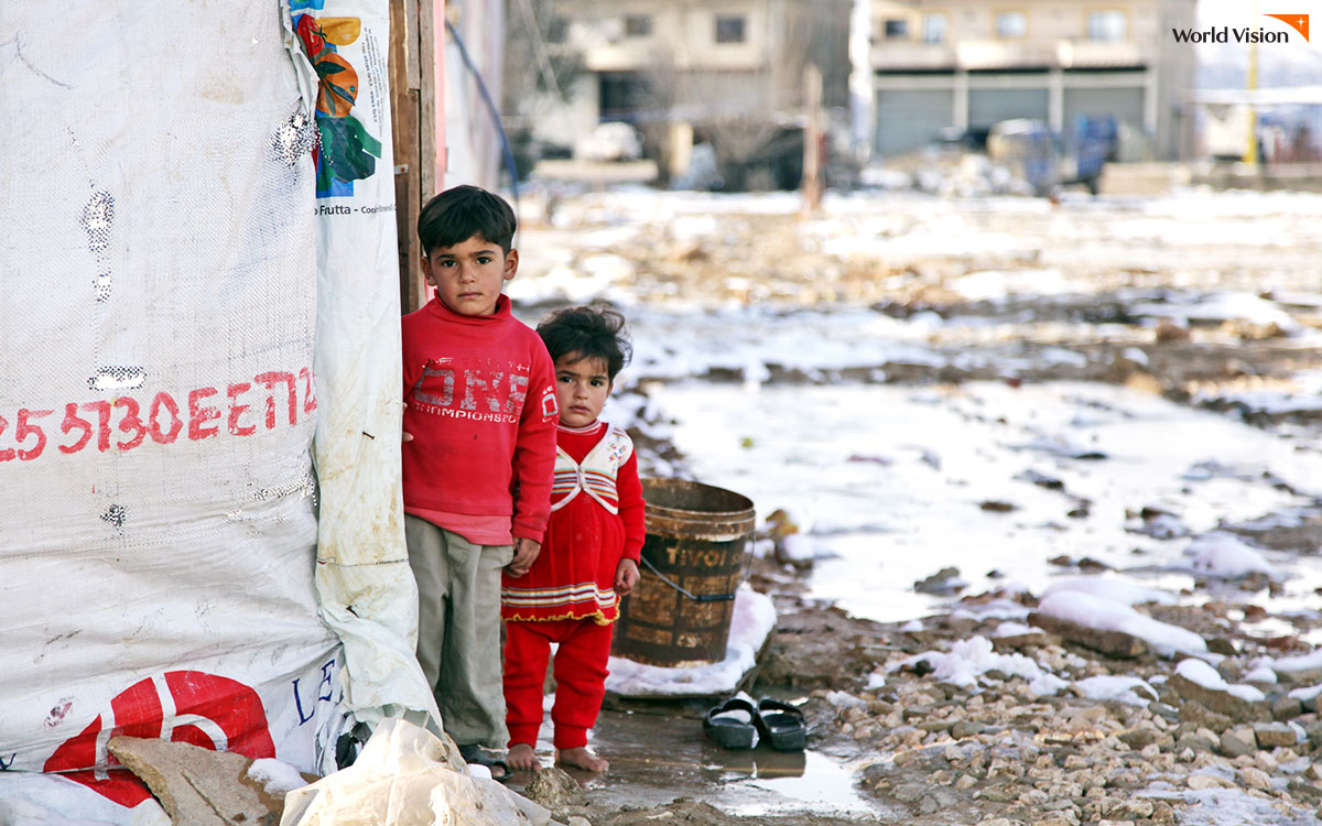 시리아 난민 아이들