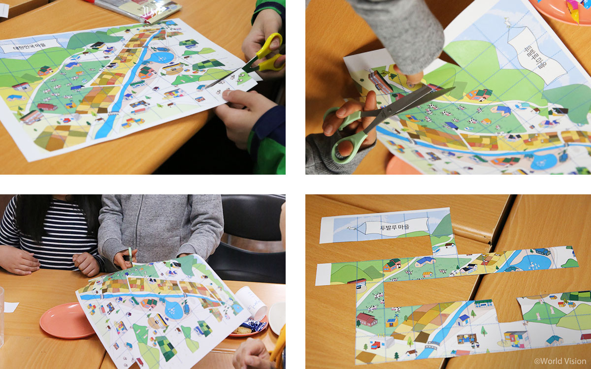 투발루 17칸, 대한민국 8칸 잘라내세요