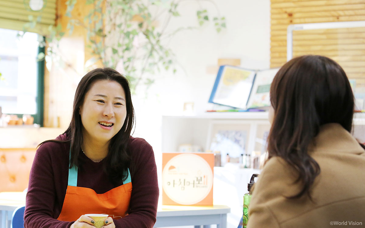 아침밥 한 끼로 학생들의 표정과 분위기가 달라지는 게 정말 느껴져요