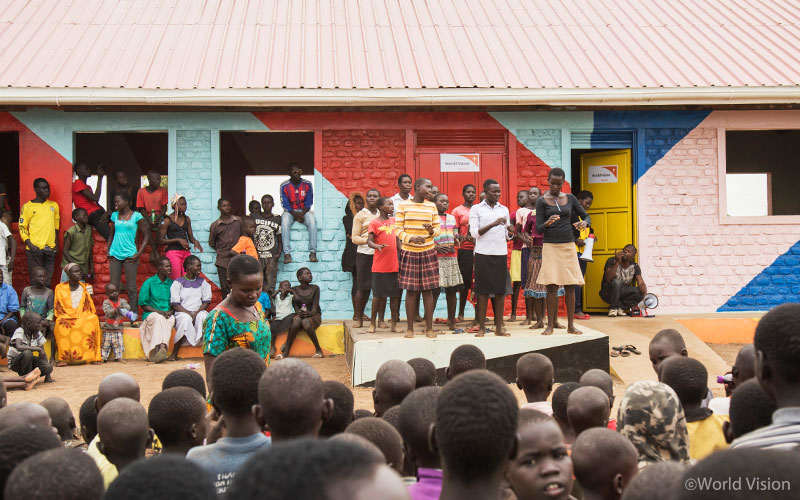 세계 최대 난민촌, 우간다 비디비디 난민촌 아이들을 위한 월드비전의 아동심리보호센터(CFS)