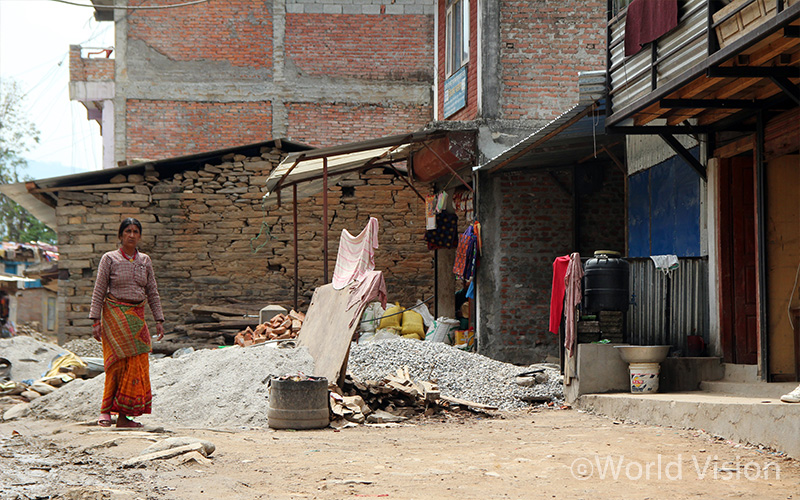 네팔 대지진 모습