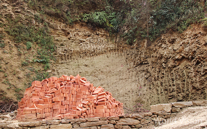 네팔 대지진 공사 현장
