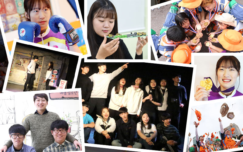 꿈꾸는 아이들 사업을 통해 꿈을 향한 여정을 시작한 아이들