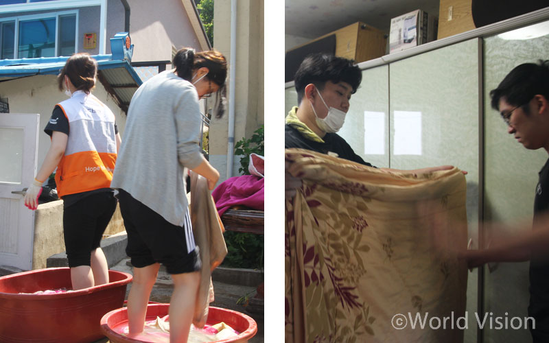 10대부터 50대까지, 서울, 청주, 부산 등 전국 각지에서 봉사활동을 위해 소중한 1박 2일의 시간을 내어 참여해 주신 우리 비전메이커 봉사단원 분들