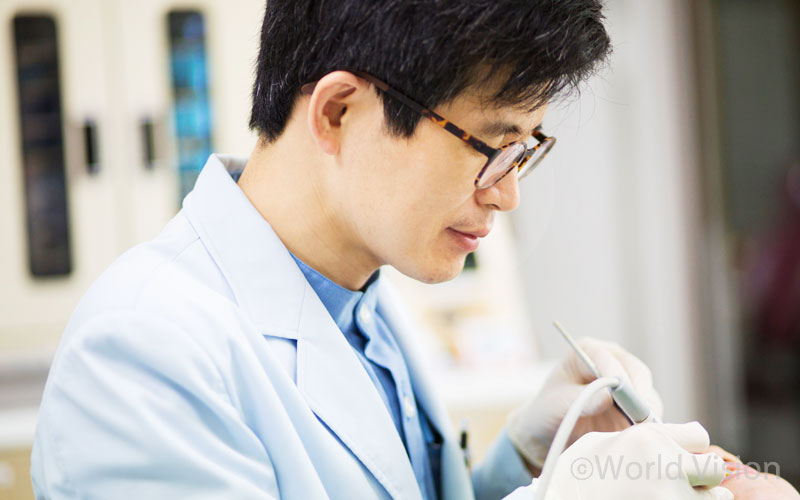 '나눔의 마음을 심어주셨습니다