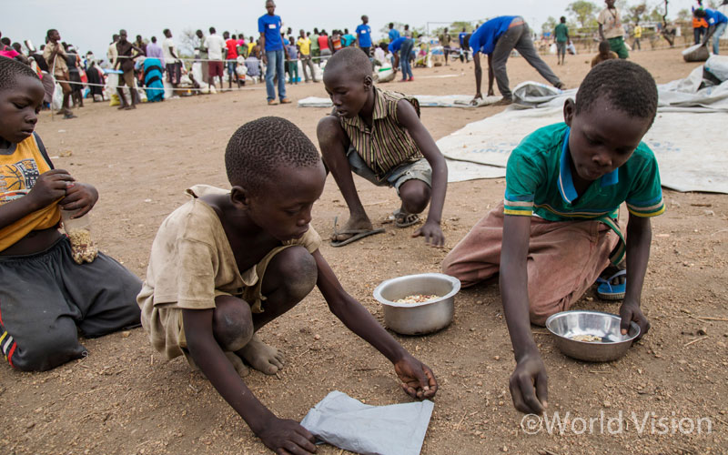 비디비디 난민촌 아이들