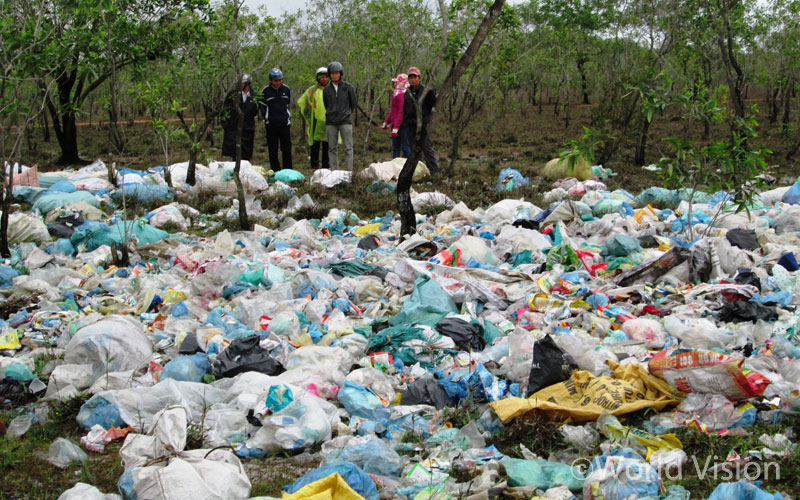 3년 전 지구의 날, 마을의 모습