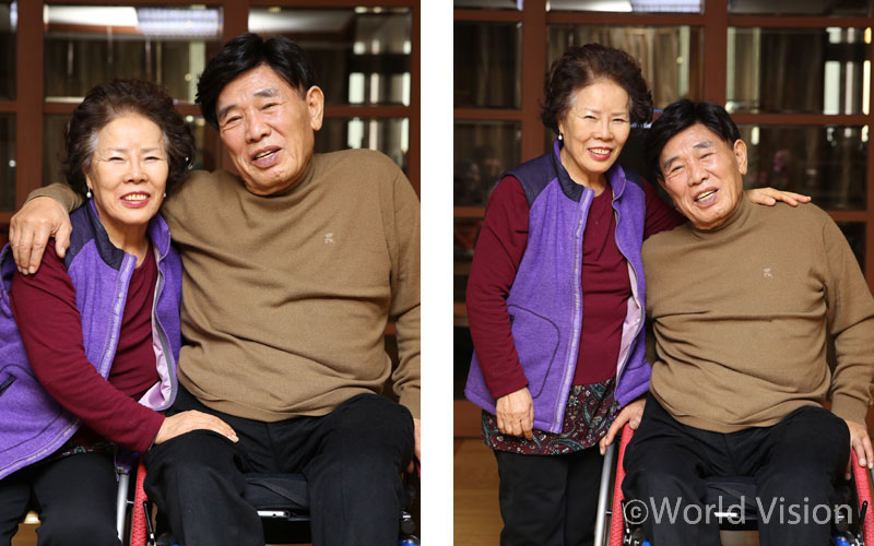 죽을 줄만 알았던 남편이 지금도 살아있어요. 아내는 힘든 시간을 이겨낸 남편이 자랑스럽다. 남편도 50여년을 든든하게 곁을 지켜 준 아내가 고맙다.