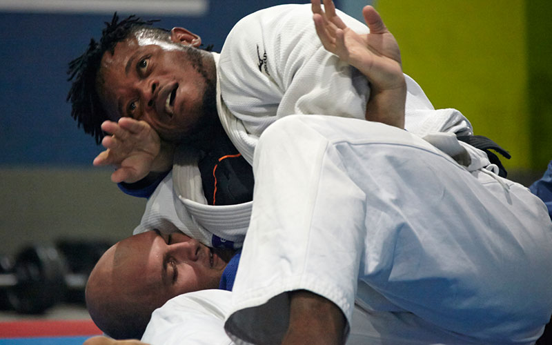 브라질 리우에서 유도 연습 중인 포폴레(사진 IOC)