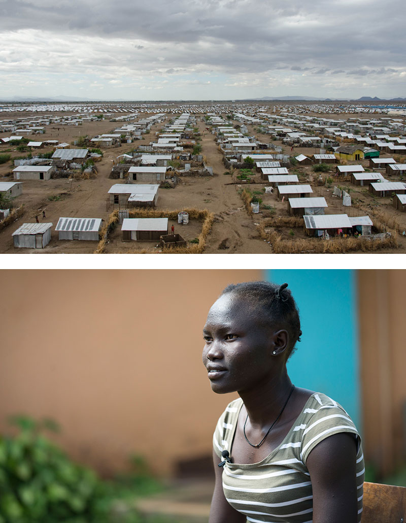 (위)케냐 18 br>  (아래) 인터뷰 중인 로즈 (사진 IOC)