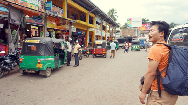 작은 친구가 있는 비빌리로 향한다