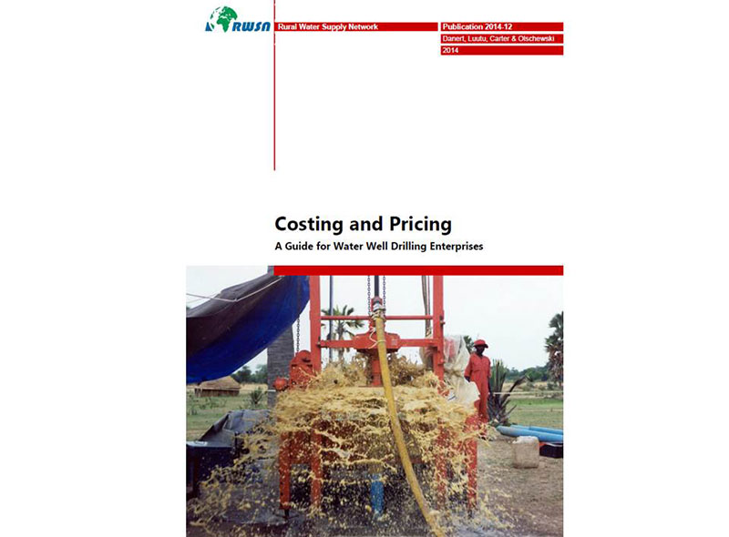 유니세프, 미국원조청, 스위스개별협력청 등이 함께 발간한 RWSN보고서 표지