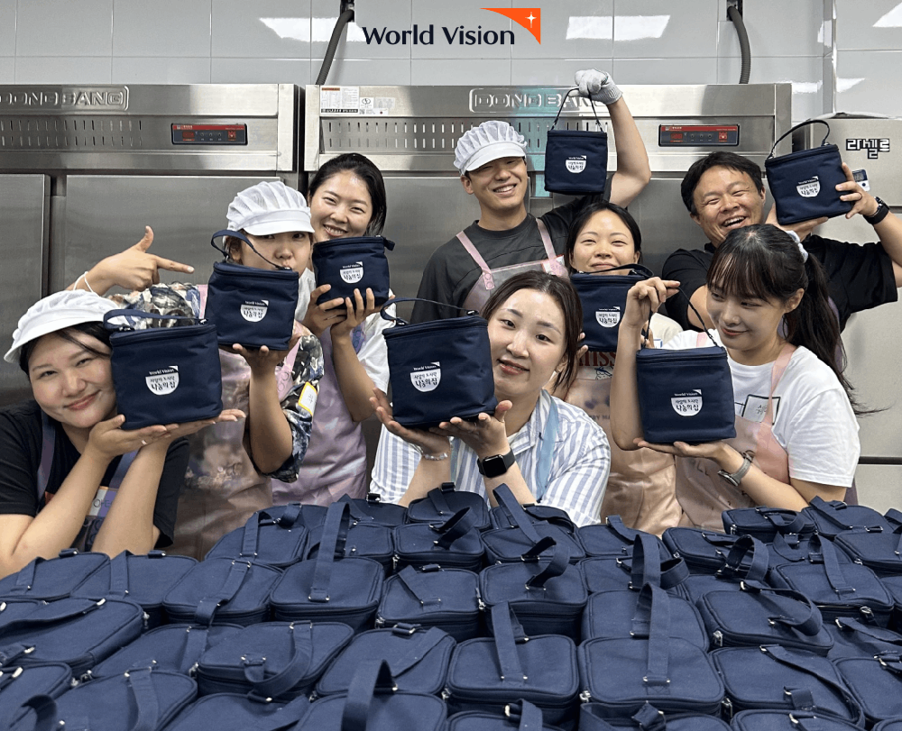 사랑의 도시락 봉사