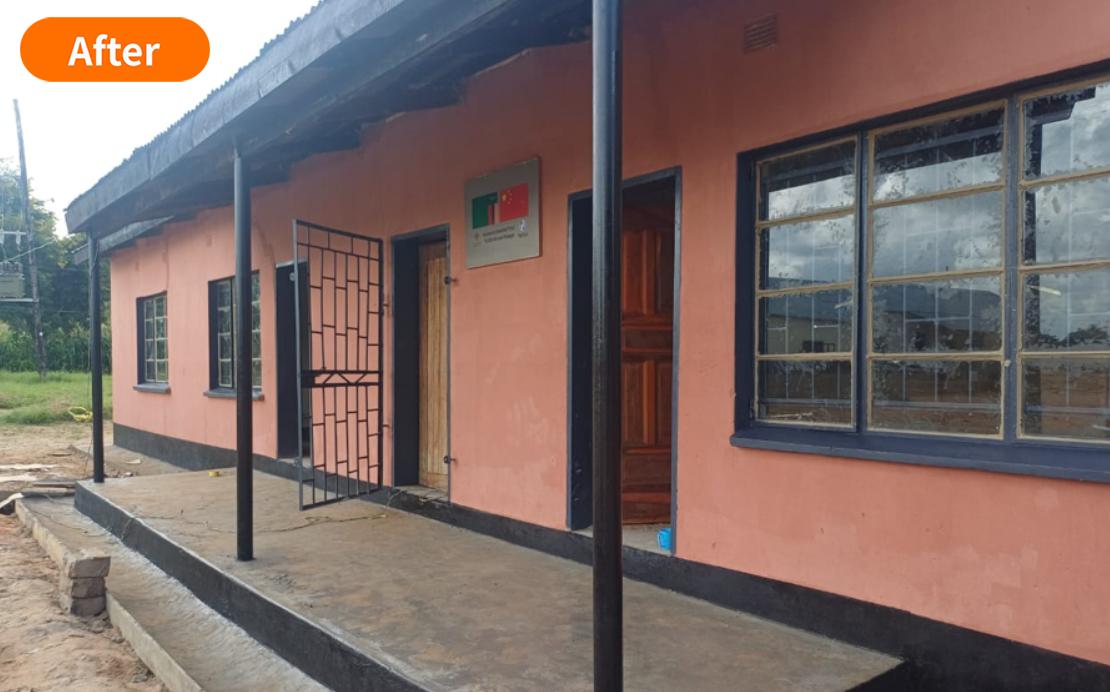 튼튼하게 지어진 학교